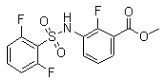 3-[[(2,6-二氟苯基)磺?；鵠氨基]-2-氟苯甲酸甲酯