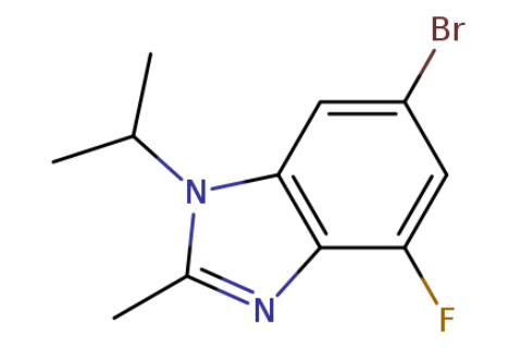 6-溴-4-氟-1-異丙基-2-甲基-1H-苯并[D]咪唑