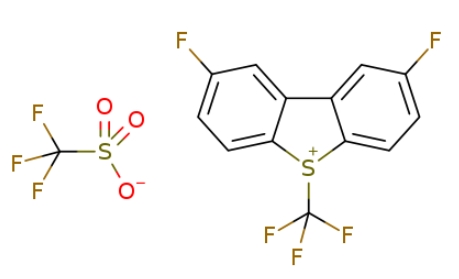 2,8-二氟-5-(三氟甲基)-5H-二苯并[b,d]噻吩-5-鎓三氟甲烷磺酸酯