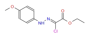 (2Z)-氯[(4-甲氧基苯基)亞肼基]乙酸乙酯