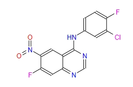 N-(3-氯-4-氟苯基)-7-氟-6-硝基-4-喹唑啉胺 