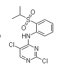 2,5-Dichloro-N-[2-[(1-methylethyl)sulfonyl]phenyl]-4-pyrimidinamine