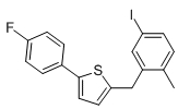 2-(4-氟苯基)-5-[(5-碘-2-甲基苯基)甲基]噻吩